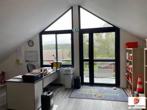 Location - Local commercial 124m² - Criquebeuf-sur-seine