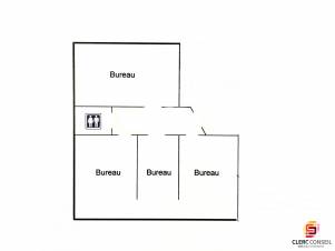 Location - Bureaux 59m² - Rouen