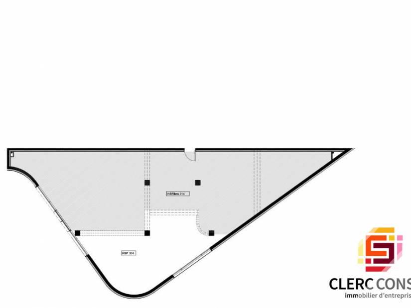 Location - Local commercial 183m² - Bihorel