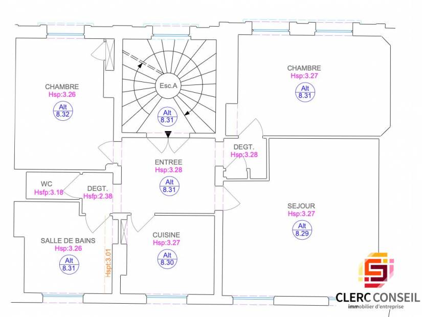 Vente - Bureaux 74m² - Rouen