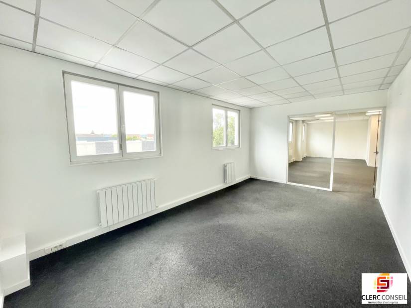 Location - Bureaux 110m² - Le petit-quevilly