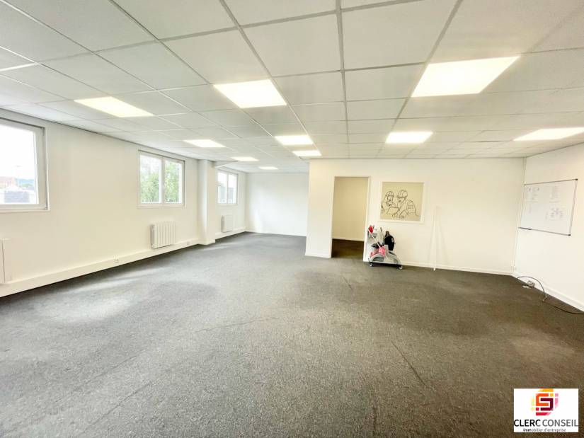 Location - Bureaux 110m² - Le petit-quevilly