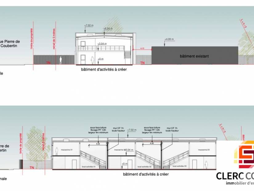 Location - Local d'activité 156m² - Saint-Étienne-du-rouvray