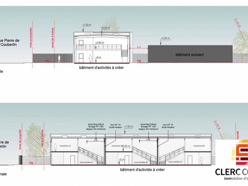 Vente - Local d'activité 224m² - Saint-Étienne-du-rouvray