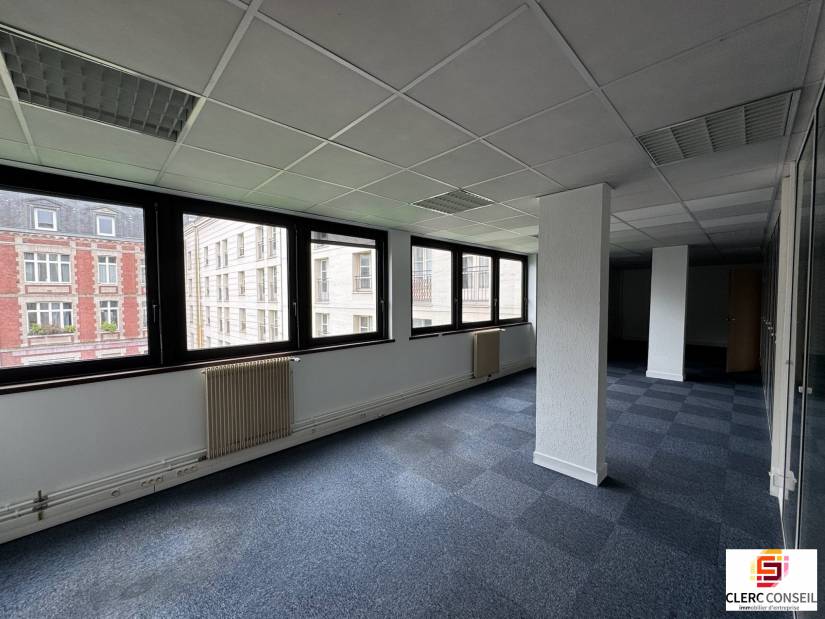 Location - Bureaux 542m² - Rouen