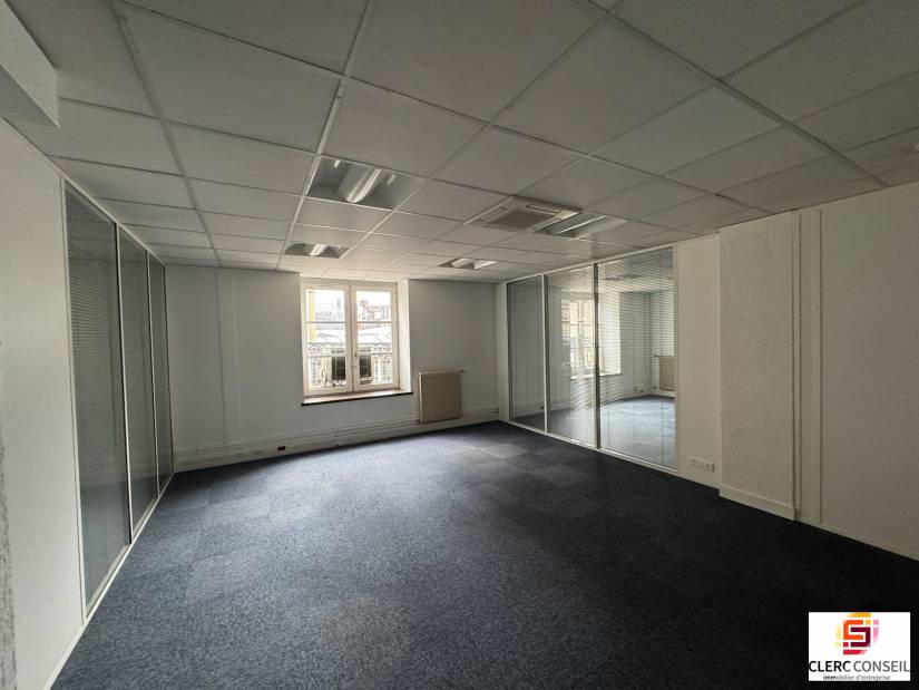 Location - Bureaux 542m² - Rouen