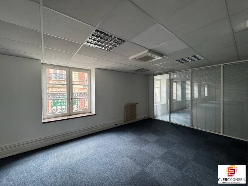 Location - Bureaux 542m² - Rouen