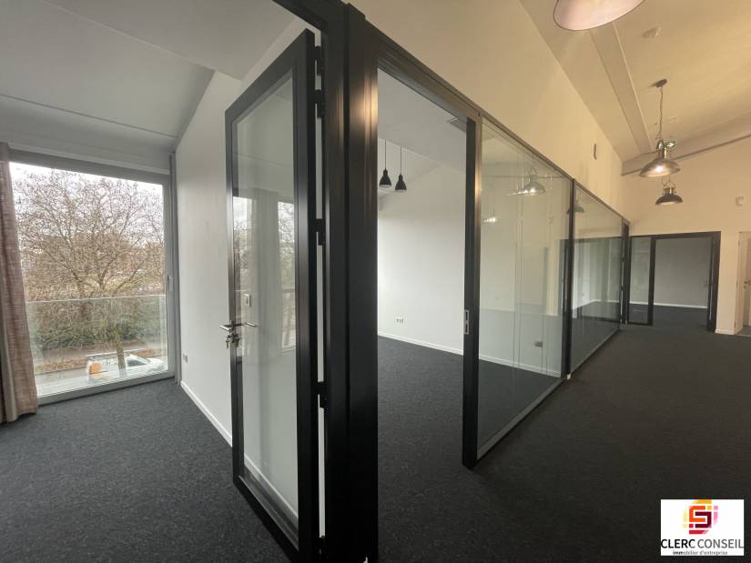 Location - Bureaux 167m² - Rouen
