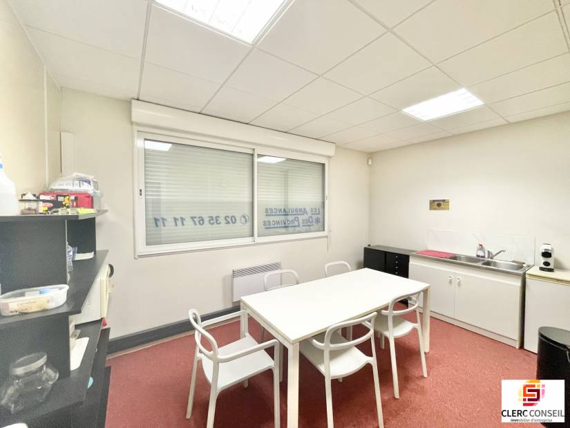 Location - Bureaux 112m² - Le grand-quevilly
