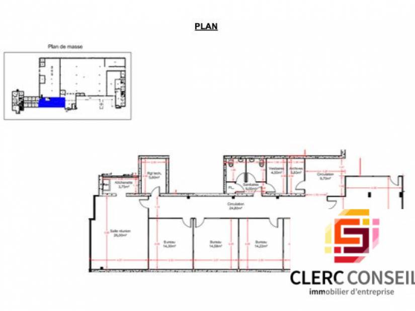 Location - Local d'activité 2600m² - Saint-Étienne-du-rouvray